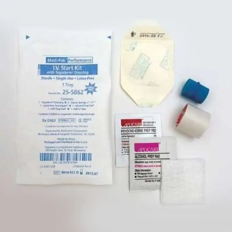 IV Starter Kit with essential supplies available at MM Medical Supply