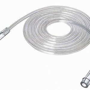 Oxygen Supply Tubing – 7 ft, Crush-Resistant (Bulk Case of 500) from MM Medical Supply