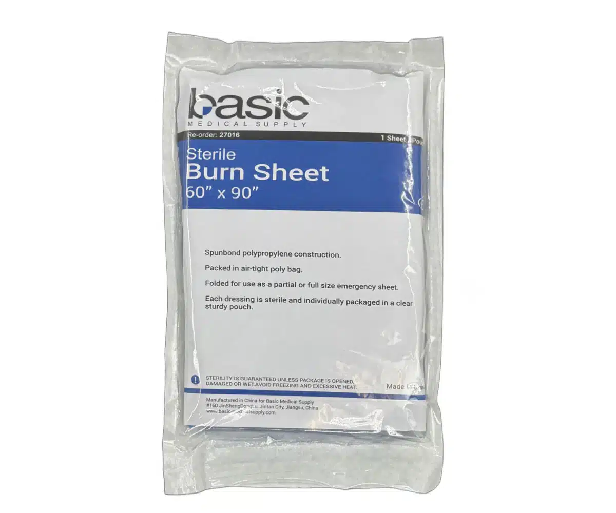 Sterile Burn Sheet 60 inch by 90 inch (Bulk, Case of 50)