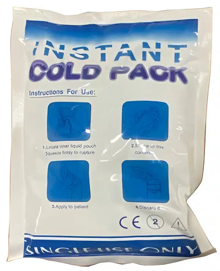 Disposable Cold Packs - Instant Cold Compress (Case of 24)